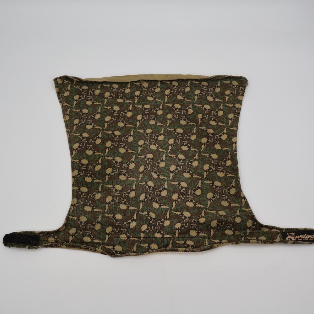 Sandana Headblanket‎ Paintball Wrap OS Multi Flying Skull Vintage 90s 10oz Denim